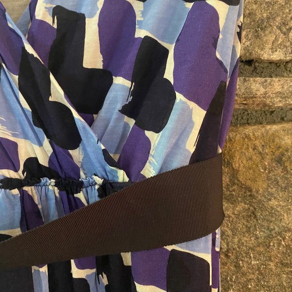 Boden Womens Knit Faux-Wrap Dress with Grogain Ribbon Belt; Size 6 (US), NWOT - Picture 5 of 6